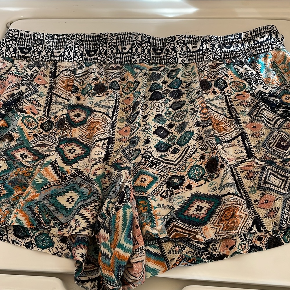 Sans Souci Woman’s Shorts Shortie Sz XL 2 Front Pockets - Picture 5 of 9